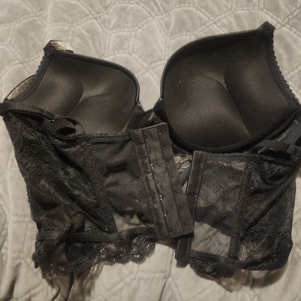 Black Victoria Secret Corset Top